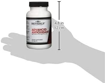 Beverly International Advanced Antioxidant 60 Tablets. High Potency Anti-Aging Formula. Powered by Vitamins A C E and Selenium. Combat Cell Oxidation.