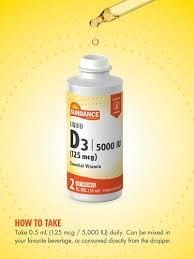 Sundance Vitamins D3 5000 IU