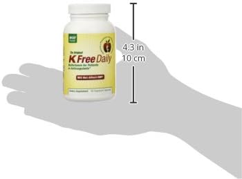 Multivitamin - No Vitamin K - Safe for People on Blood Thinners - 60 Capsules (2 Months Supply)