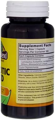 Nature's Blend Probiotic Blend 100 Capsules (Pack of 3)