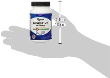 Zenesis Labs Digestive Enzymes - with Amylase Bromelain Protease Lipase &amp 14 Other Enzymes - 90 Capsules