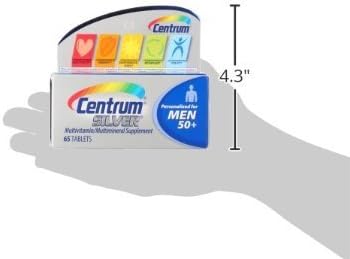 (2 Pack) Centrum Silver Men 50+ 65 Count Each