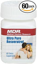 MDR Ultra Pure Resveratrol (60 ct) Capsules