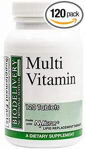 Multi Vitamin - NT Factor - Nutrtional Therapeutics Daily BioDelivery Nutritional Supplement 120 Caps