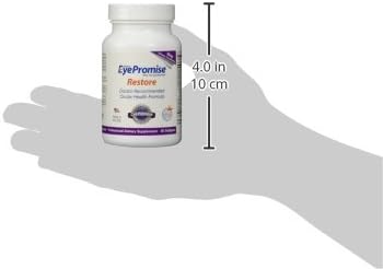 EyePromise Restore Eye Health Supplements - 60 Softgels 30-Day Supply - Omega 3 Supplement with Lutein and Zeaxanthin Fish Oil EPA DHA &amp Eye Vitamins and Nutrients