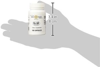 BioTech Pharmacal - D3-50 (50000 IU) - 100 Caps (FFP)