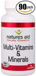 Natures Aid - Multi Vitamins &amp Minerals | 90's