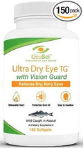 Formulated for Dry Eyes Mini-softgels of Ultra Pure Omega-3 Black Currant Oil Maqui Berry Lutein Zeaxanthin Vitamins B12 and D3 (2 Month (180 mini softgels)