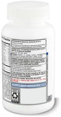 Equate Complete Multivitamin Multimineral Tablets Women's Daily Nutritional Support Supplement 50+ Formula 100 Count Sticker