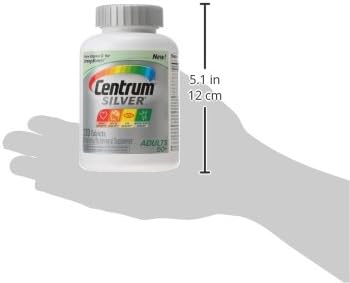Adult Multivitamin / Multimineral Supplement Tablet Vitamin D3 Age 50+ (220 Count)