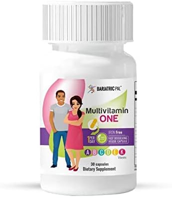 BariatricPal Duodenal Switch Complete 30-Day Supply Vitamin Pack (Iron-Free Capsule Calcium Citrate Soft Chews with Probiotics - Strawberry Twist)