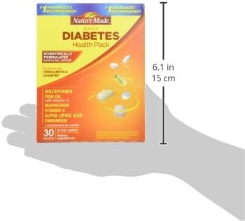 Nature Made Diabetes Health Pack 30-Count
