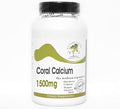 Coral Calcium 1500mg ~ 200 Capsules - No Additives ~ Naturetition Supplements