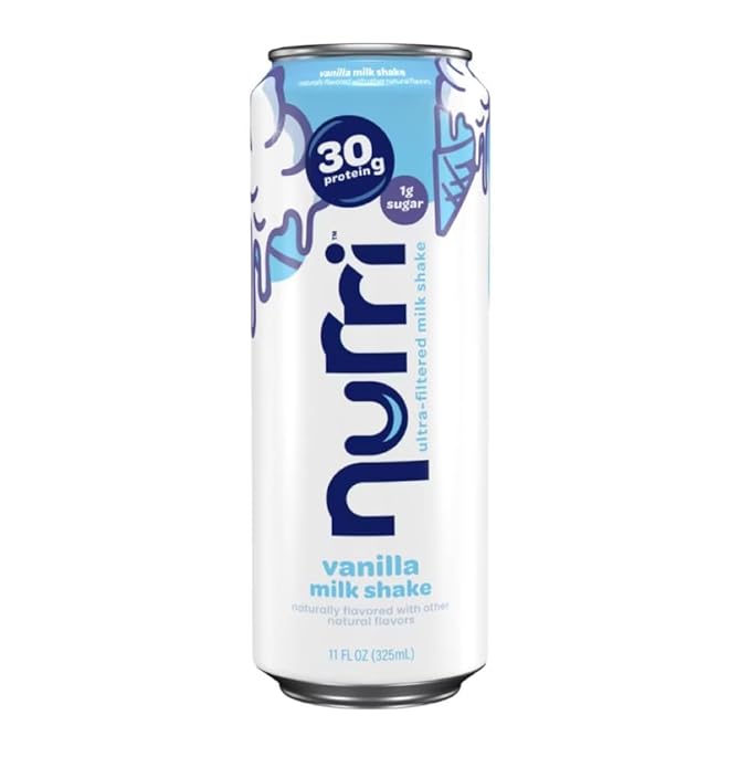 Protein Milk Shake Vanilla Flavor 30g Protein 1g Sugar 150 Calories 10 Vitamins &amp Minerals 11 fl oz Ready-to-Drink Shakes 15 Pack (Vanilla)
