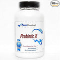 Probiotic X 1000mg / 10 to 50 Billion Live Probiotic Cultures // 100 Capsules // Pure // by PureControl Supplements
