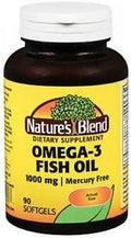 Nature's Blend Omega-3 1000mg - 90 Softgels Pack of 4