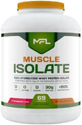 MFL 100% Pure Isolate Protein 5 lbs l 30g of Protein l 12g Amino Acids l Keto Friendly l Low Carbs | 69 Servings