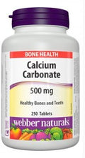 Webber Naturals Calcium Carbonate
