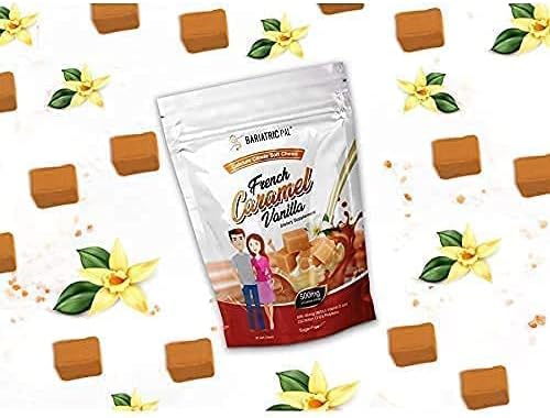 BariatricPal 30-Day Bariatric Vitamin Bundle (Multivitamin ONE 1 per Day! with 45mg Iron Chewable - Orange Citrus and Calcium Citrate Soft Chews 500mg with Probiotics - French Caramel Vanilla)