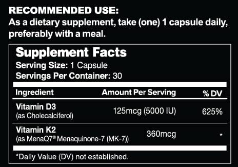 Leviathan Nutrition Vitamin K2D3