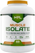 MFL 100% Pure Isolate Protein 5 lbs l 30g of Protein l 12g Amino Acids l Keto Friendly l Low Carbs | 69 Servings