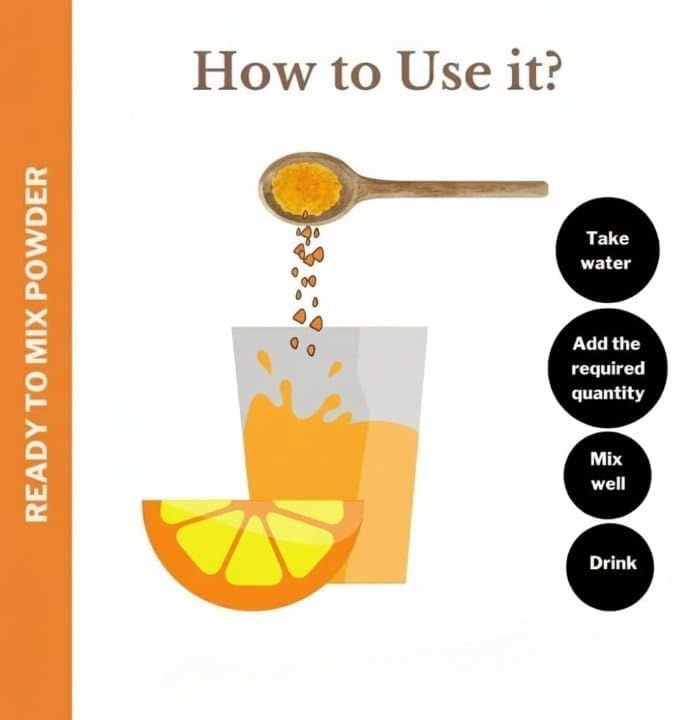 Good for Digestion ImmunityMetabolism (Sugar Free) Family Prebiotic Gut Drink Powder Orange 175 Gm