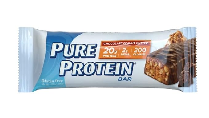 Pure~Proteins Bar Nutrient Rich Snacks with High Protein for Energy Support Minimal Sugar Gluten-Free Variety Pack 20g Protein BULK ~ (23 Pack) ~ (1 Pack - Mix).