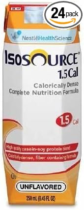 Isosource 1.5 Cal with Fiber Unflavored 250ml Brikpaks 24/Case
