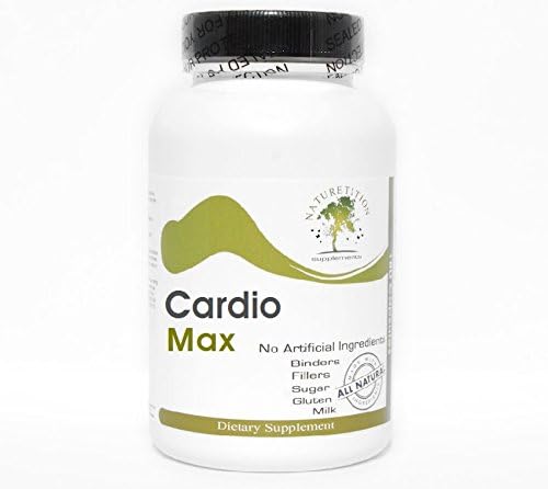 Cardio Max ~ 180 Capsules - No Additives ~ Naturetition Supplements