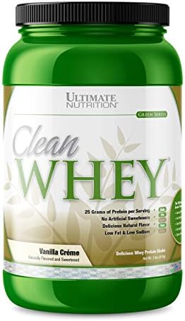 Ultimate Nutrition Clean Whey Protein Blend Vanilla Crème
