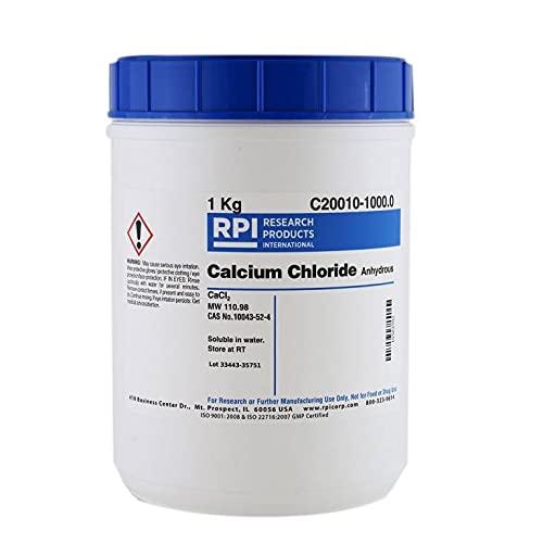Research Products International Calcium Chloride Anhydrous 1 Kilogram - RPI