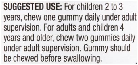 Equate Kids' Multivitamin + Immune Dietary Supplement Gummies Natural Fruit 150 Count + Dri Store Sticker.