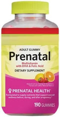 SEDLAV Prenatal Multivitamin Gummies with DHA and Folic Acid 190 Count + Sticker Berry-Flavored Chewables for Daily Wellness Planning