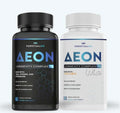 AEON Black &amp White Longevity Complex Bundle with NAD+ Curcumin Resveratrol Astaxanthin Fisetin Quercetin AKG Apigenin Glycine Anti-Aging Supplement Vegan 1-Month Supply