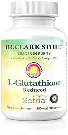 Dr. Clark Glutathione Reduced Antioxidant Supplement 500 MG 60 Capsule