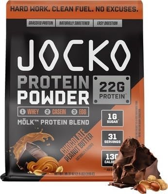 Jocko Fuel Protein Powder Chocolate Peanut Butter 2.3 lb