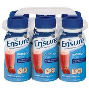 Abbott Nutrition 5257234 Ensure Strawberries &amp Cream Shake Retail 8Oz. BtlAbbott Nutrition - Each 1