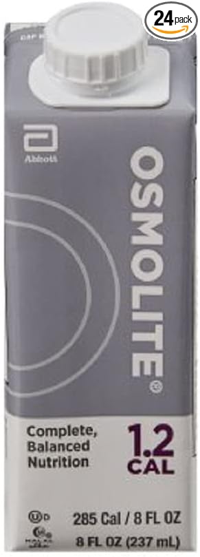 Osmolite 1.2 Cal High Protein Nutrition Liquid - 8 oz/Container 24/Case