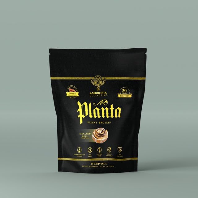 Ambrosia Collective Plant Protein Cinnamon Roll 434 g