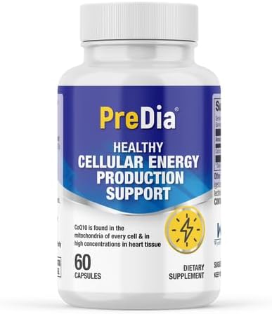 PREDIA - Healthy Cellular Energy Production Support - (CoQ10 200mg)