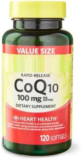 SEDLAV Rapid-Release CoQ10 100 mg Softgels 120 Count Sticker Developed to Support Consistent Supplement Use