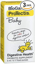 BioGaia Protectis Baby Digestive Health Probiotic Supplement Drops - 5ml Pack of 3