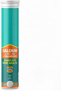 Calcium with Essential Vitamin D3 for Complete Health Support - Vitamin D3 Calcium &amp Magnesium Combination for Better Absorption (20 Tablets Orange Flavour)