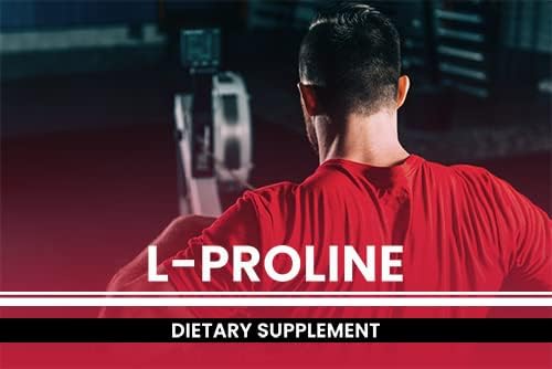 PURE ORIGINAL INGREDIENTS L-Proline (365 Capsules) No Magnesium Or Rice Fillers Always Pure Lab Verified
