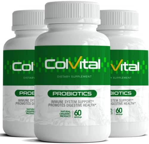Colvital | Probiotics | Cultured in Immune-Boosting Fruits Vegetables &amp Herbs | Natural Probiotics | Bottle 60 Capsules | Immune System Support | ImprovedFormula (4)