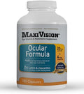 MaxiVision® Ocular Formula - AREDS2 - Eye Vitamins &amp Multivitamin - Lutein and Zeaxanthin (180 Capsules 1 Bottle)