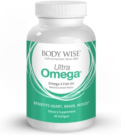 Ultra Omega - Triple Purified Omega 3 Fish Oil - 60 Softgels
