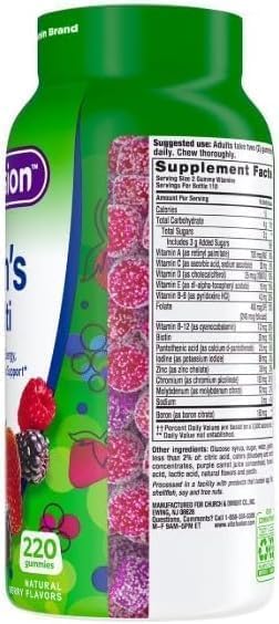 Vital_Fusion Men's Multivitamin Gummies 220 ct