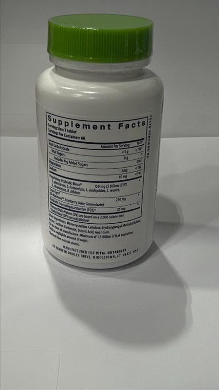 Hyperbiotics Vital Nutrients Pro Women Probiotics for Women | Vaginal Probiotics for PH Balance | Oral Probiotic for Vaginal Health and Urinary Tract Health | 6 Targeted Strains | 60 Vegan Tablets