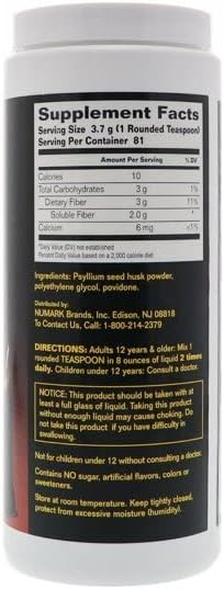 Hydrocil Instant Dietary Fiber Supplement 10.6 oz (Pack of 4)